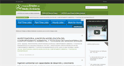 Desktop Screenshot of empleomedioambiente.com