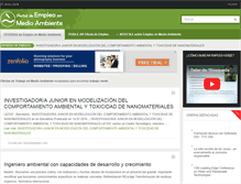 Tablet Screenshot of empleomedioambiente.com